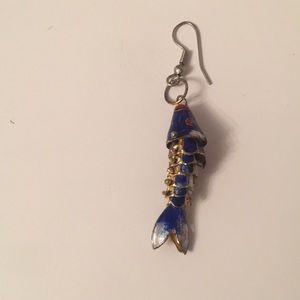 FISH earring purchased in ISRAEL